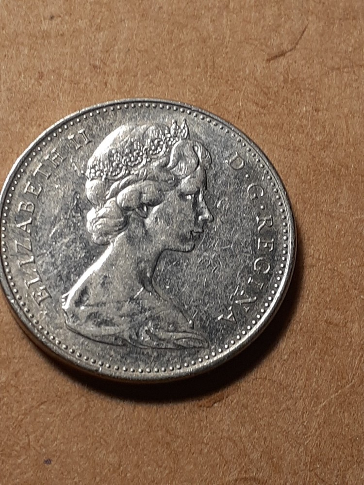 1968 5 CENTS CANADA