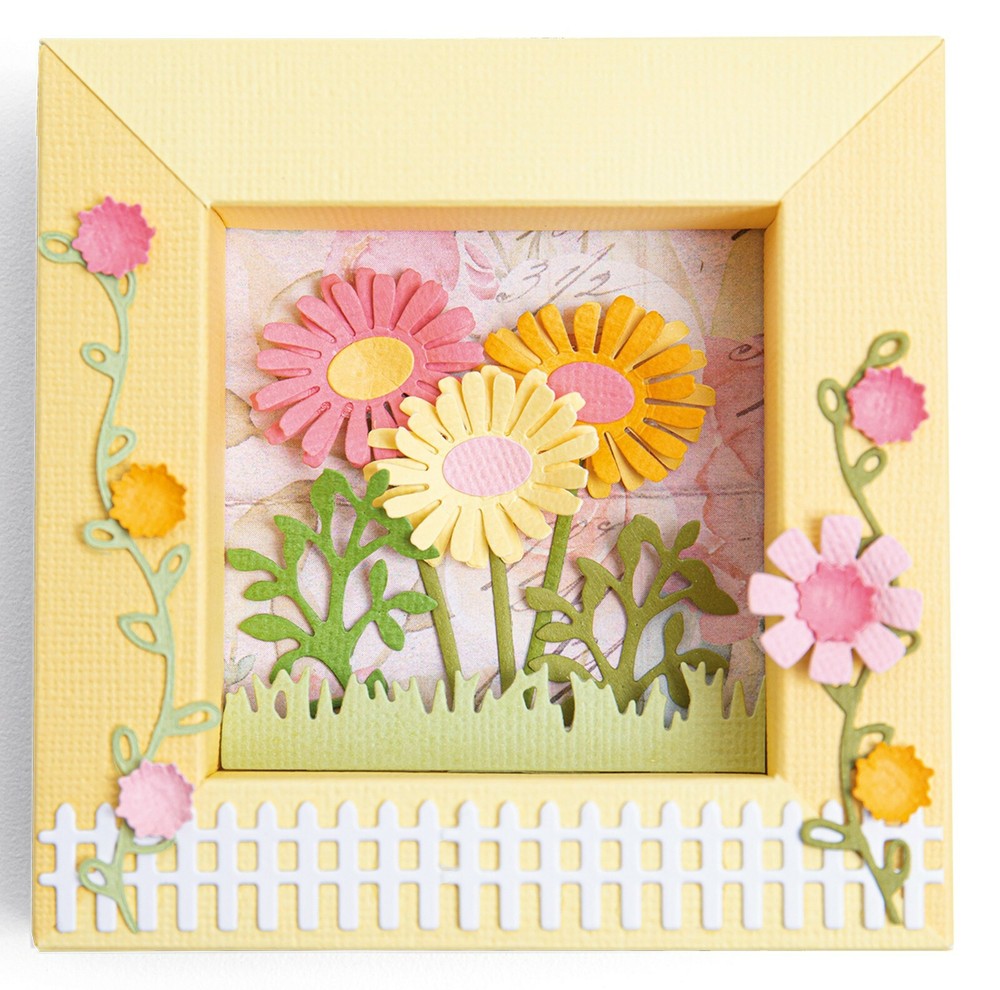 Sizzix Thinlits 7pc Shadow Box Frames #1 #665938 Retail $19.99 by Eileen Hull