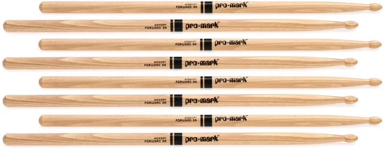 Promark Classic Forward Drumsticks - 5A, 4-pack