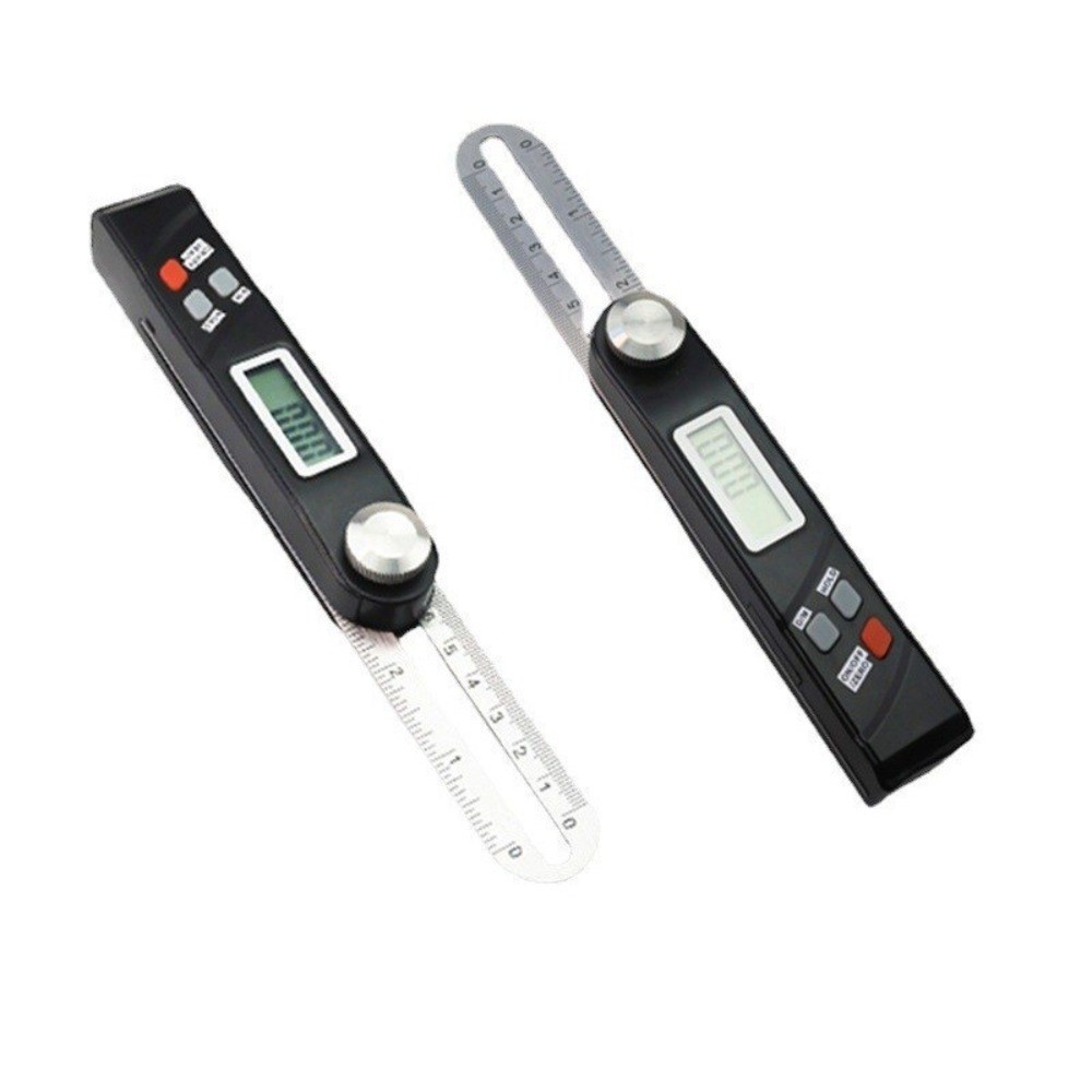 Electronic Sliding Digital Protractor Goniometer Angle Finder Metalworking Tools
