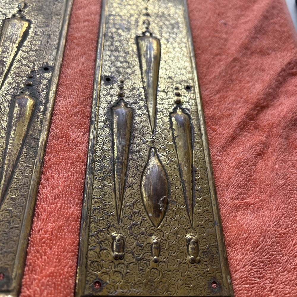 Vintage Brass Door Decor