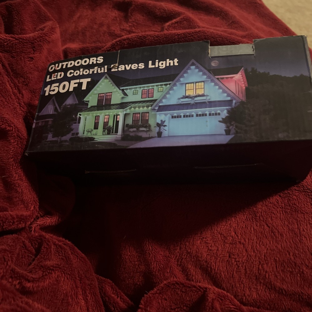 Outdoor Colorful  Eaves  Light 150 Ft
