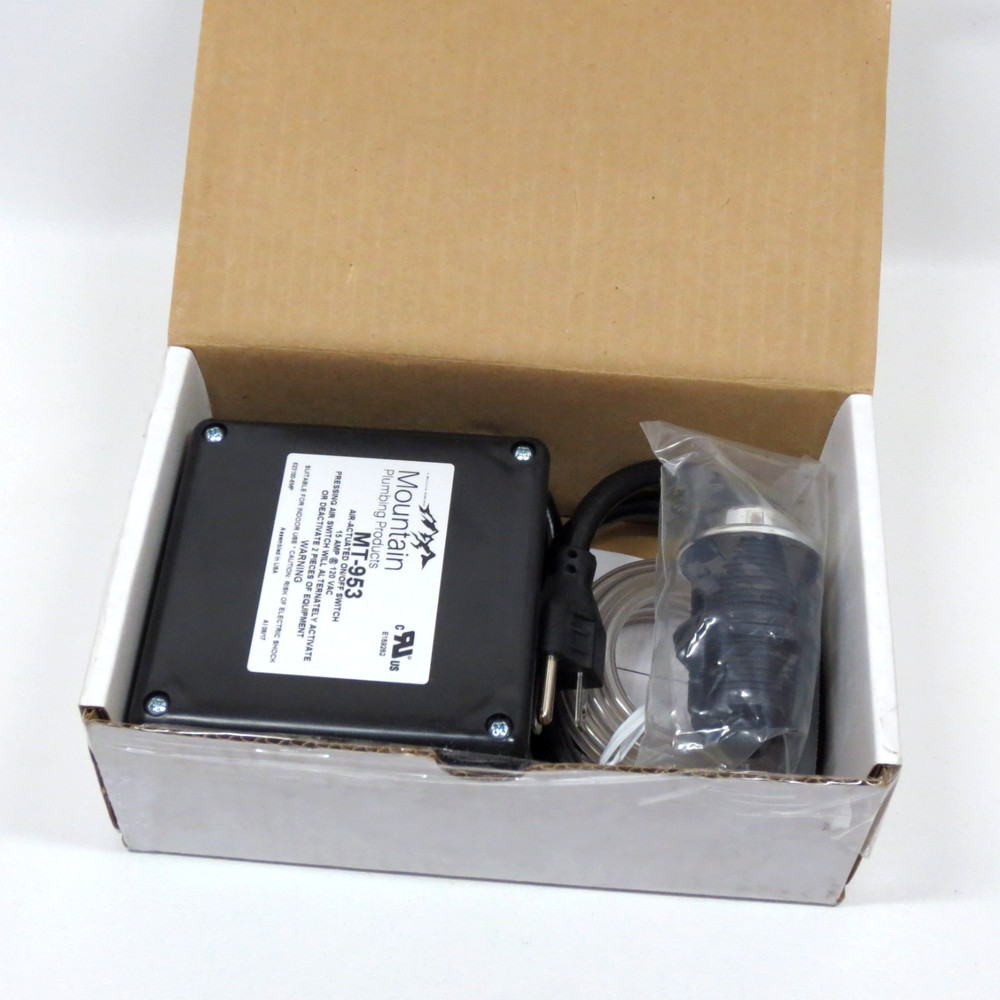 Garbage Disposal Air Switch MT953 Chrome Button Mountain Plumbing