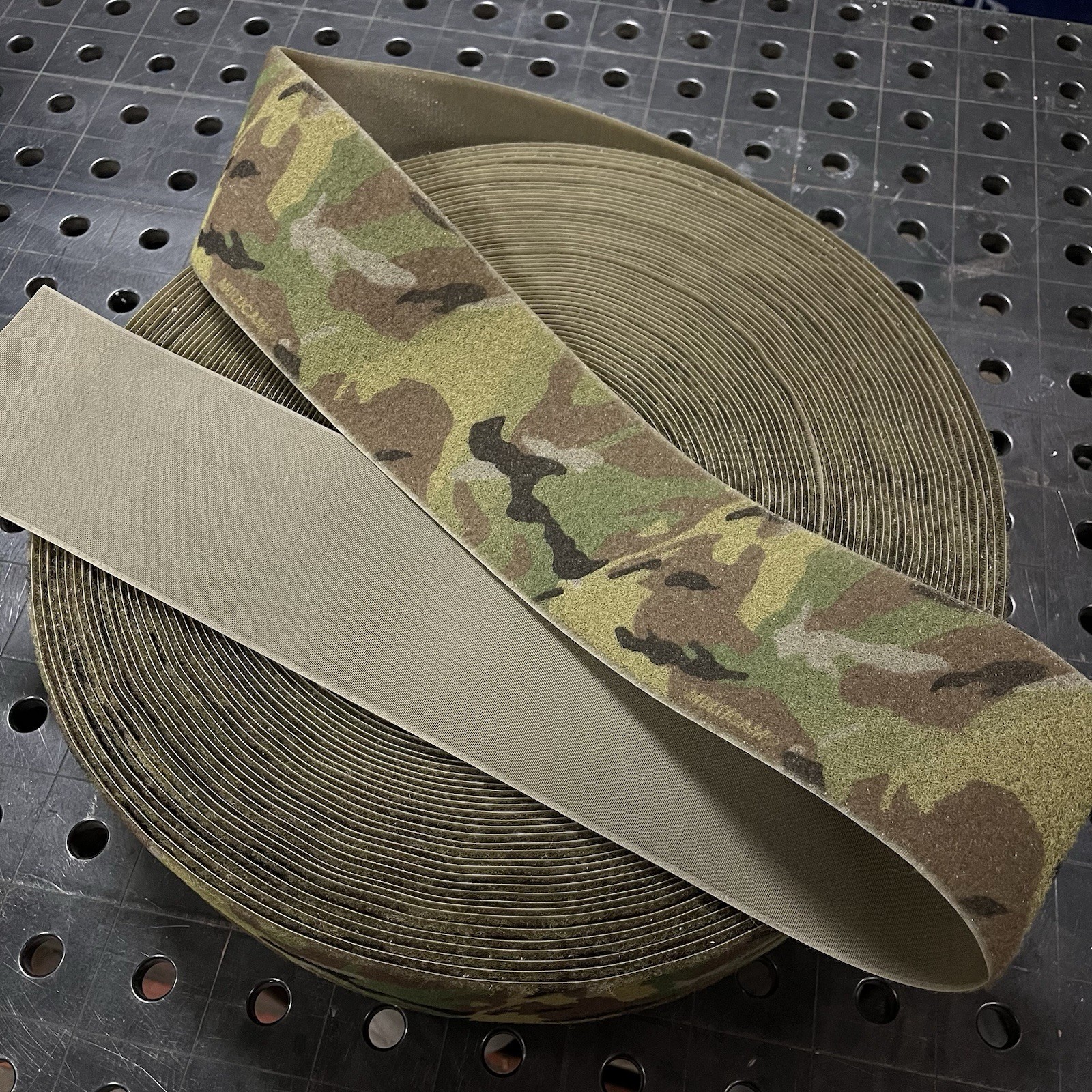 4" Velcro® Brand - LOOP - MIL-SPEC Multicam Camoflague SEW-ON TYPE - 1 YARD