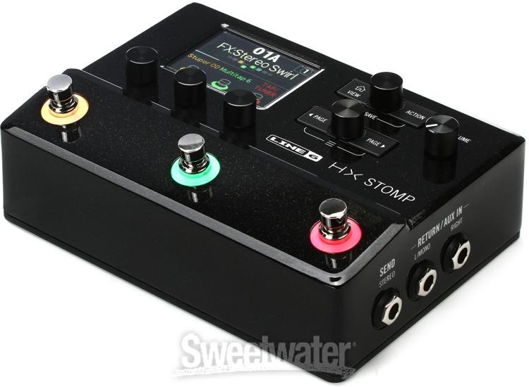 Line 6 HX Stomp Guitar Multi-effects Floor Processor - Black