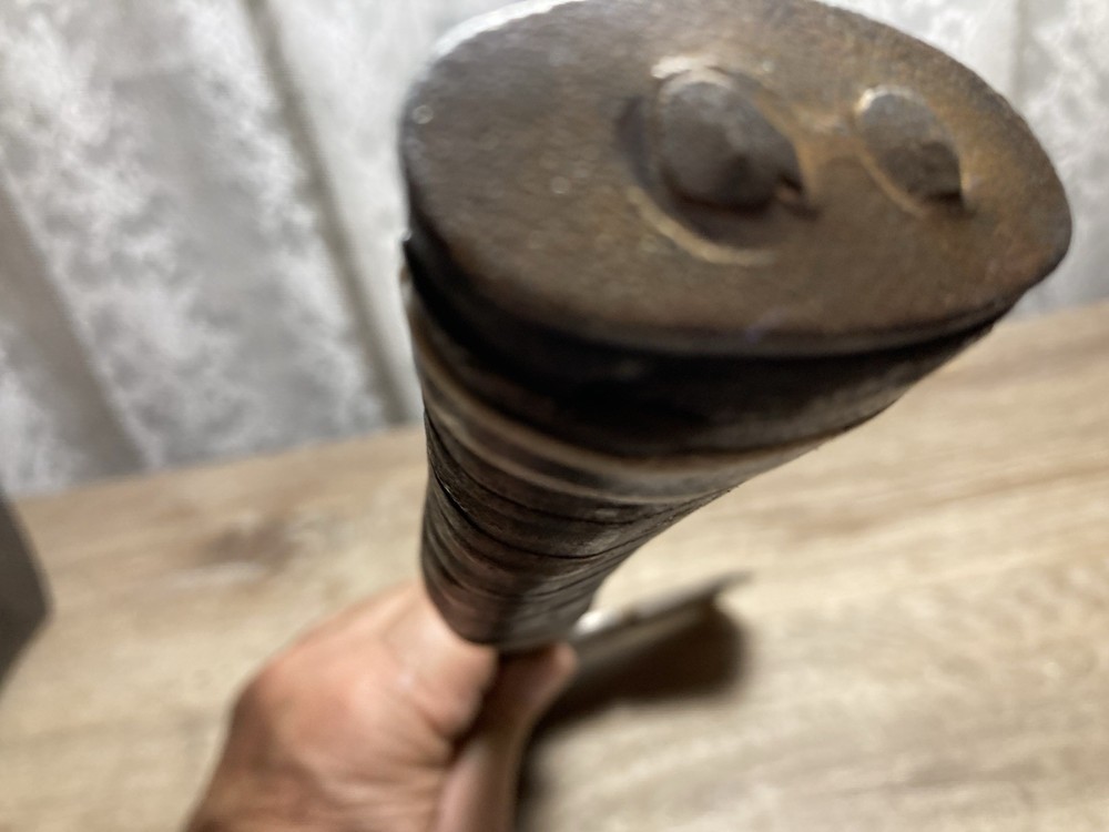 Vintage Estwing ? Hatchet with Leather Stack Handle