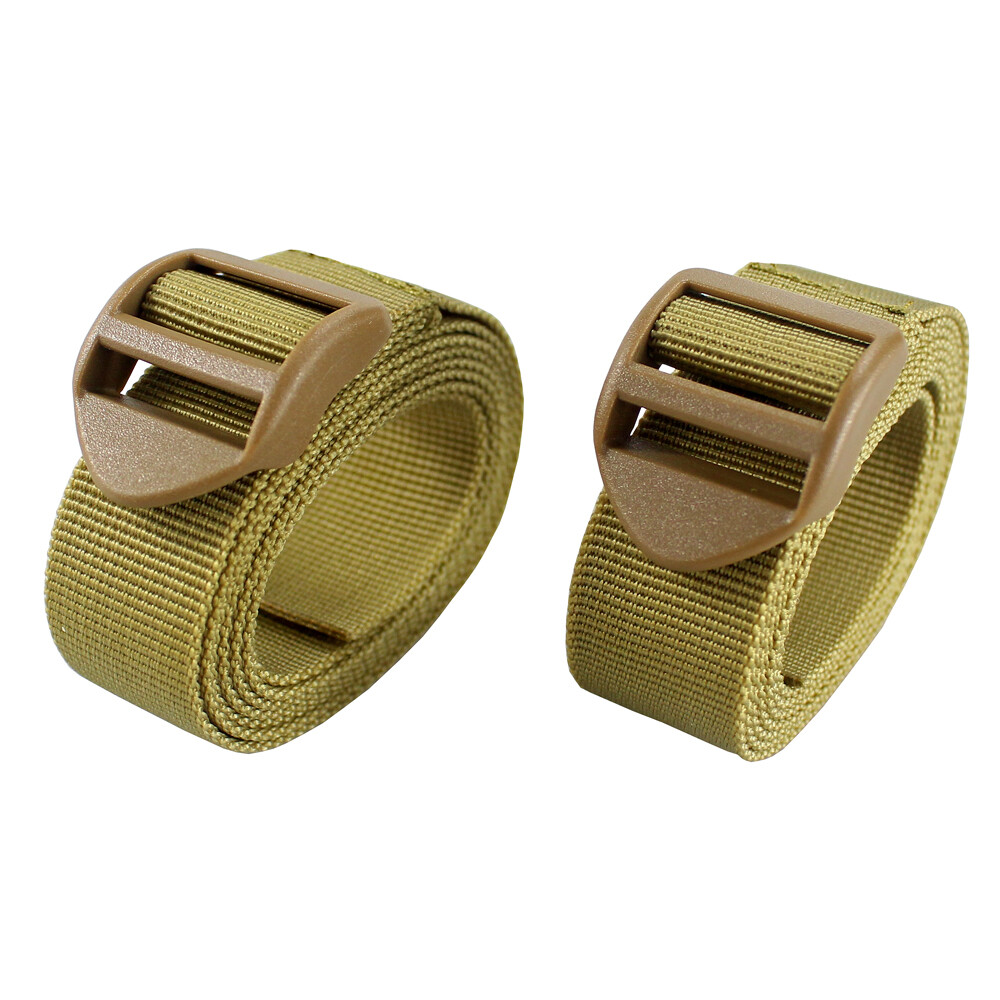 Molle Webbing Backpack Strap 2PCS Heavy Duty Utility Strap with Buckle Set