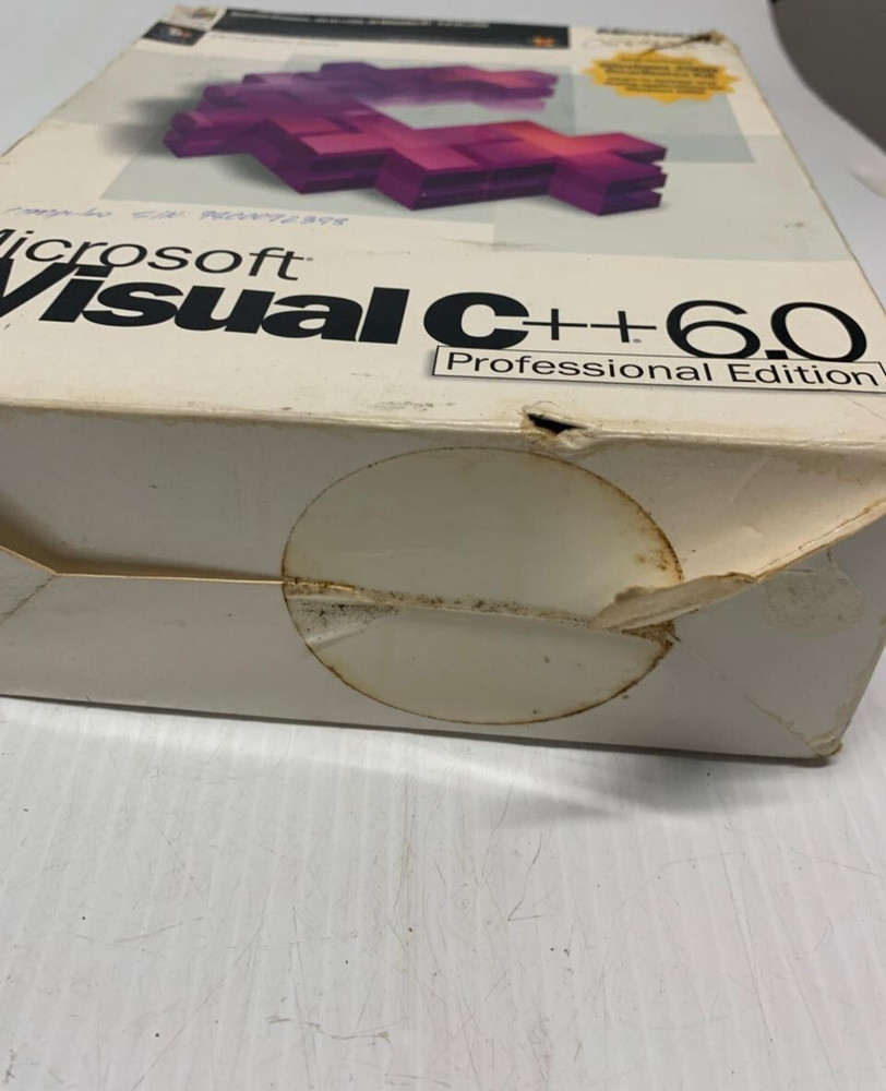 Microsoft Visual C++ 6.0 Professional EditionCD-ROM Windows FREE SHIPPING