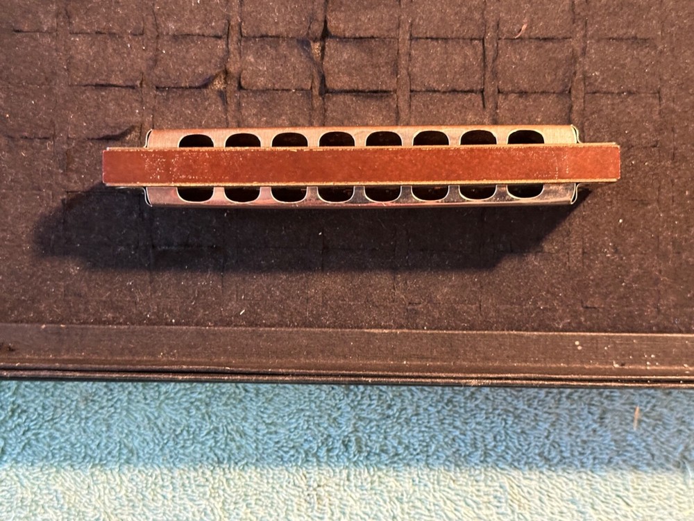 M .Hohner ECHO G Harmonica Made in Germany Vintage