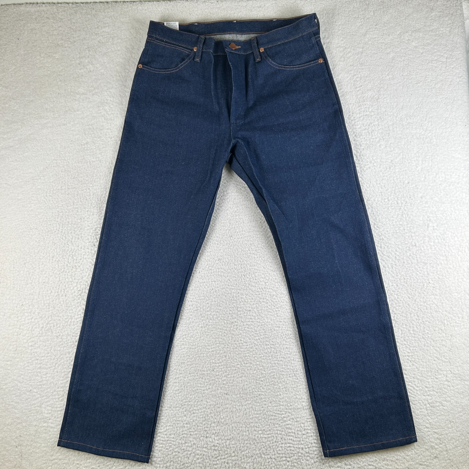 Wrangler Jeans Mens Cowboy Cut 13MWZ Pro Rodeo Rigid Indigo Denim Original Fit