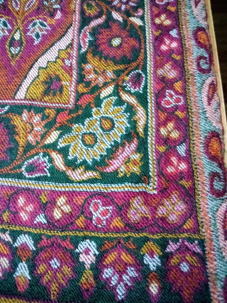 Persian Rug Pattern Table Cover 81 x 41