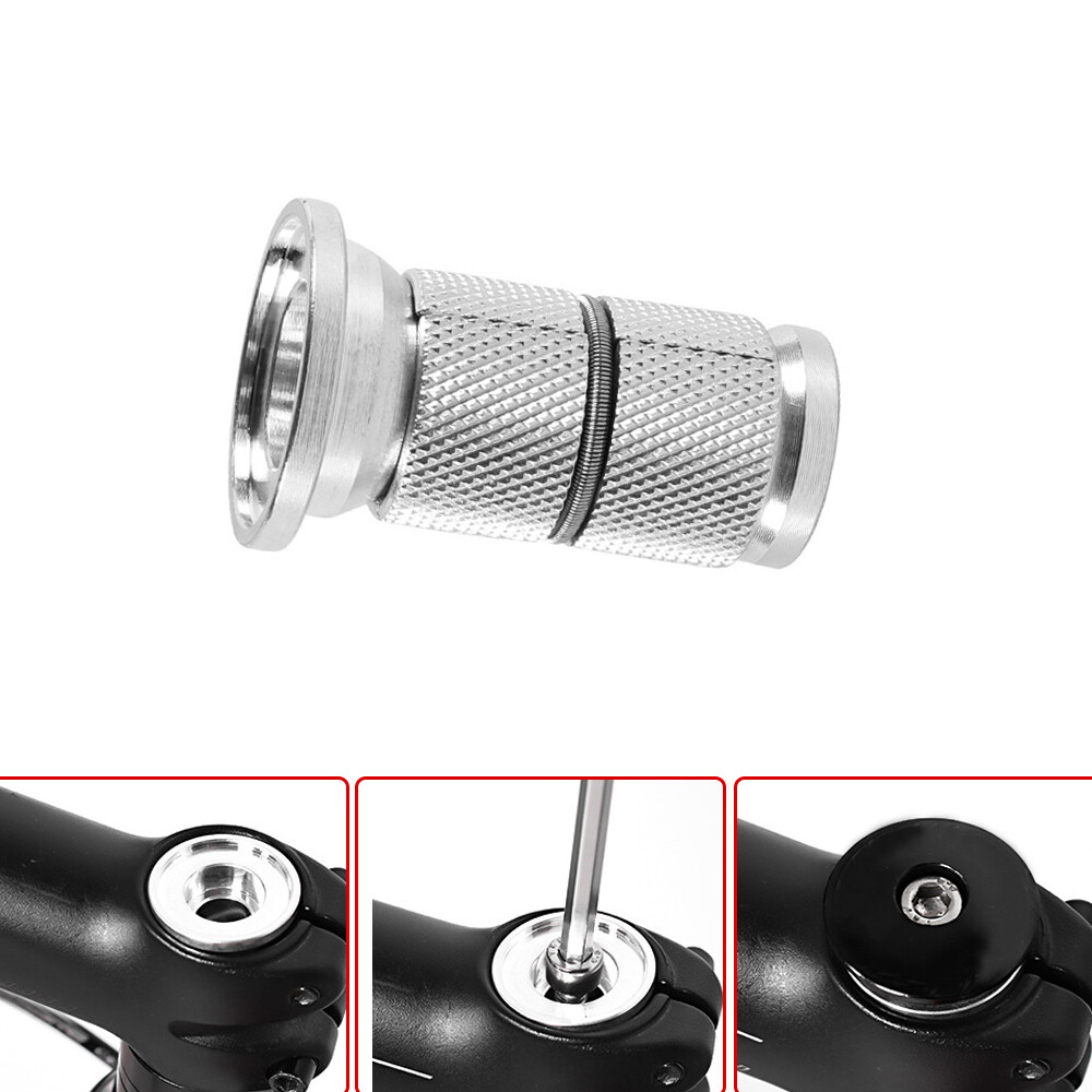 Bicycle Fork Steerer Stem Compression Plug Star Nut Adjuster Expansion Bolt New