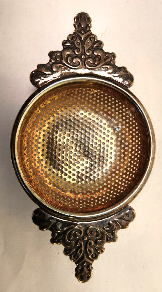 Fortnum & Mason Silver Plate Tea Strainer   T-1