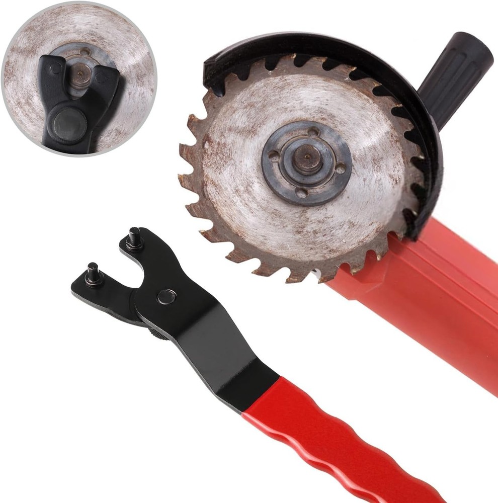 Versatile Adjustable Pin Wrench for Angle Grinders - Durable and Lightweight