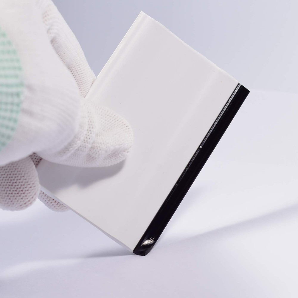 3-inch Screen Printing Squeegee with Soft Rubber, Tiny Flexible Block Scraper...