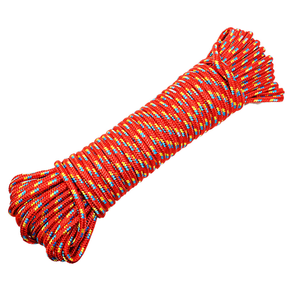 3/8" x 100' Utility Diamond Braided Polypropylene Multi Purpose Rope - BoxerTool