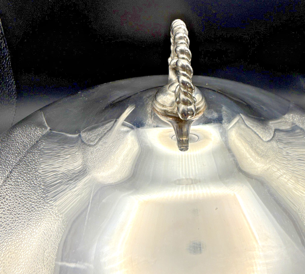 Covered Serving Casserole Dish Vtg Wm Rogers Silver Plate Round 4262 10.5" Bowl