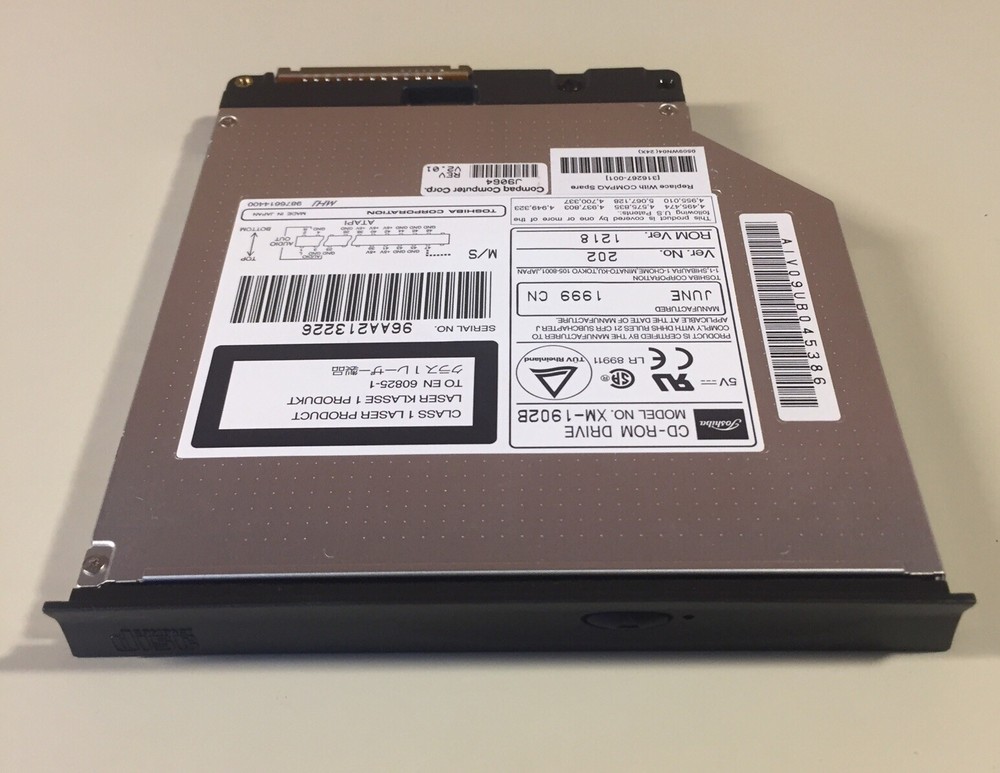 Vintage Compaq Computer CD-ROM Drive J9064