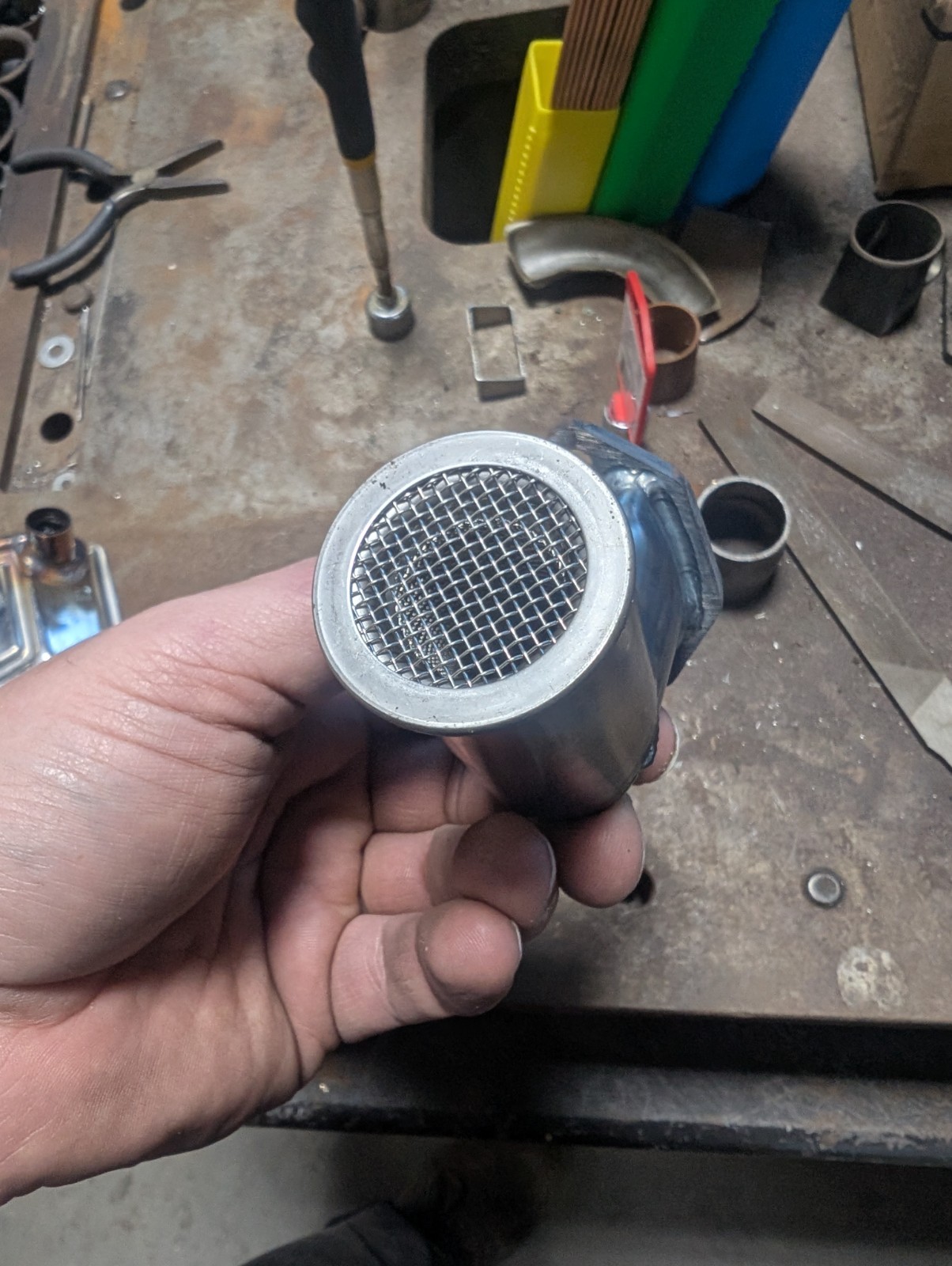 Straight Pipe Echo CS-590 Chainsaw Muffler Exhaust CS Ported 590 600 620 screen