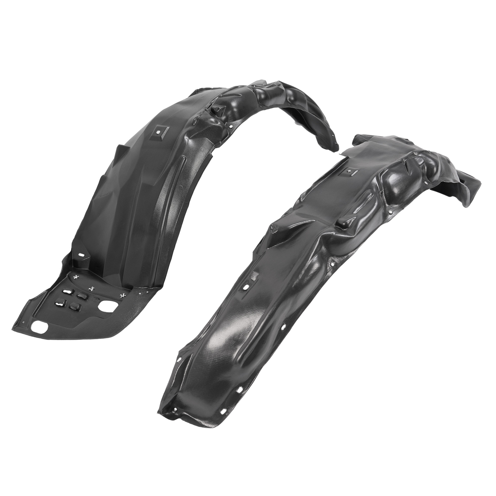 Front LH & RH Splash Shield Inner Fender Liner Fits 2012-2015 Honda Civic