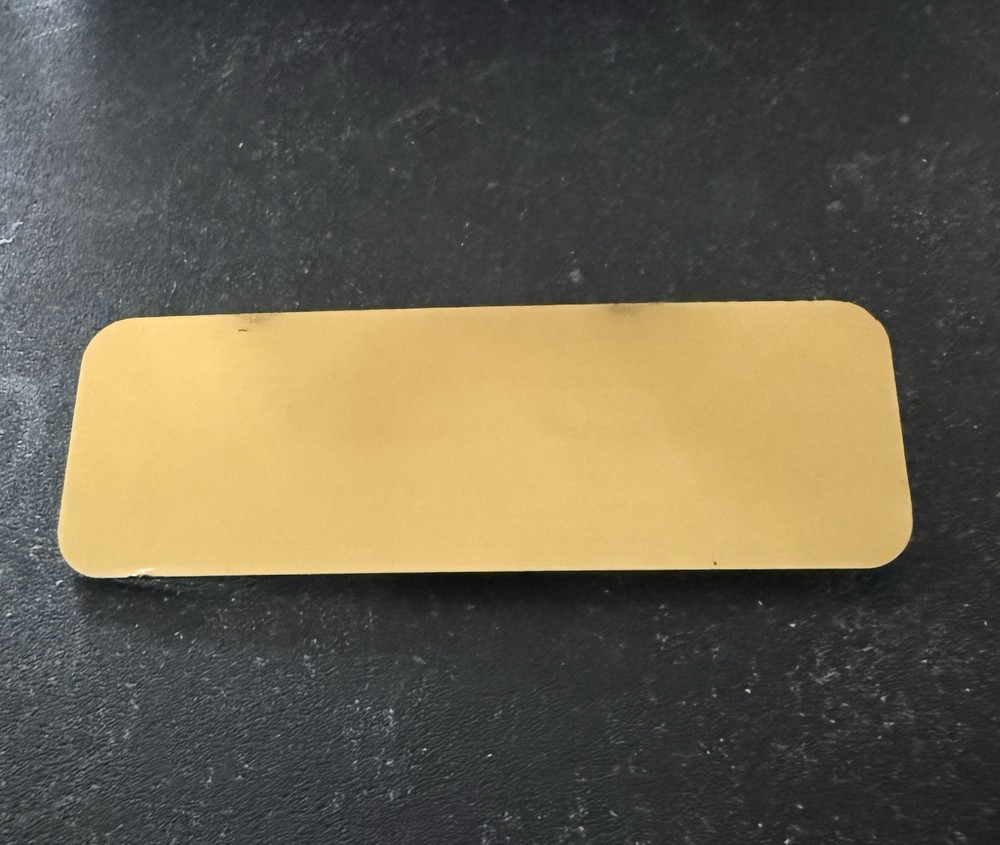 Quantity Of 100 Blank Name Tag Pins