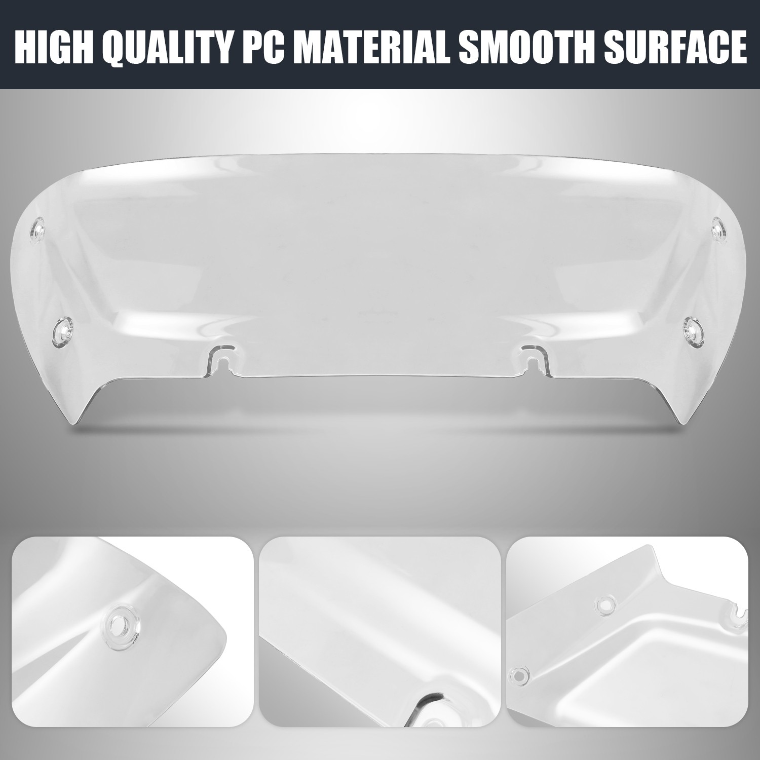 Motorcycle Screen Windscreen For Harley CVO Road Glide FLTRXSE 2023-2024 Clear