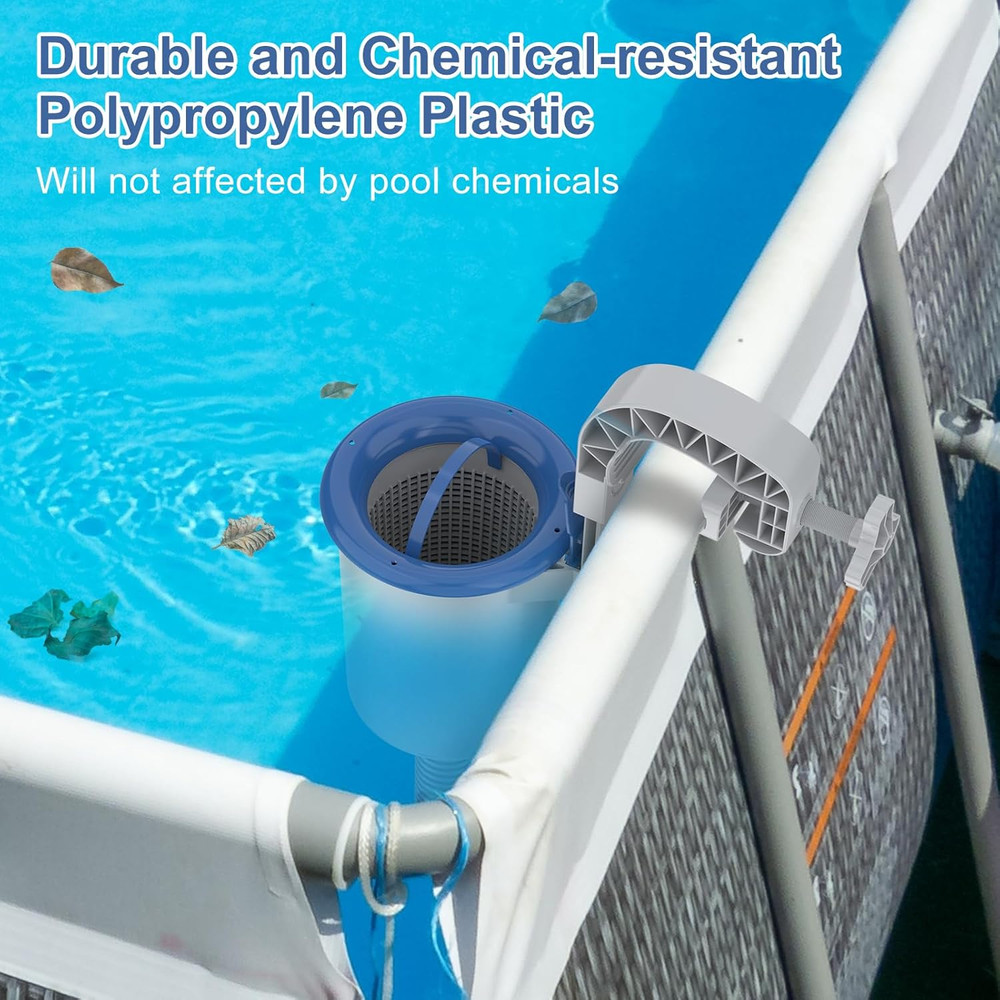 Skimmer de superficie para piscinas elevadas
