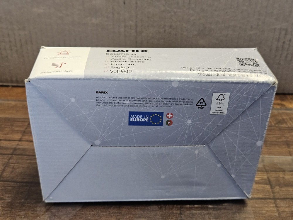 Barix BaViDi Video Display Controller Device Hdmi MPV500 Exstreamer Broadcasting