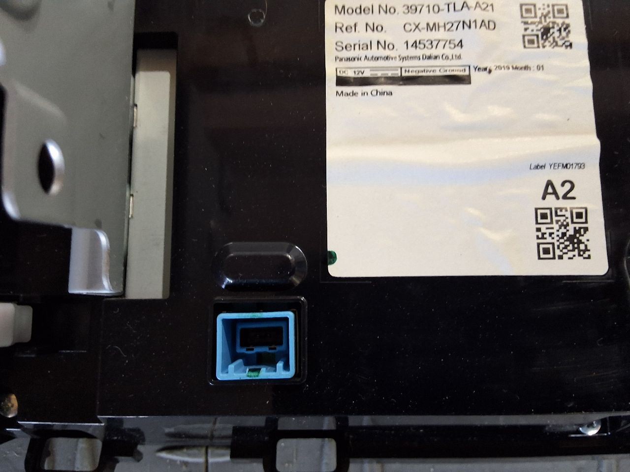 2018-2022 Honda CR-V 7" Display Screen w/o Navigation