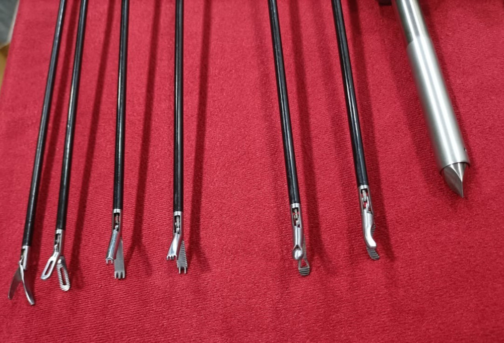 21pc - Laparoscopic Surgery Set SS High Quality Reusable Instruments