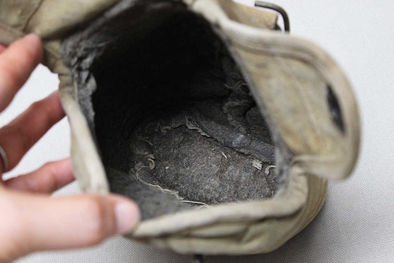 US WW1 Canteen w/Cover Motor Transport Marked . FLU5055