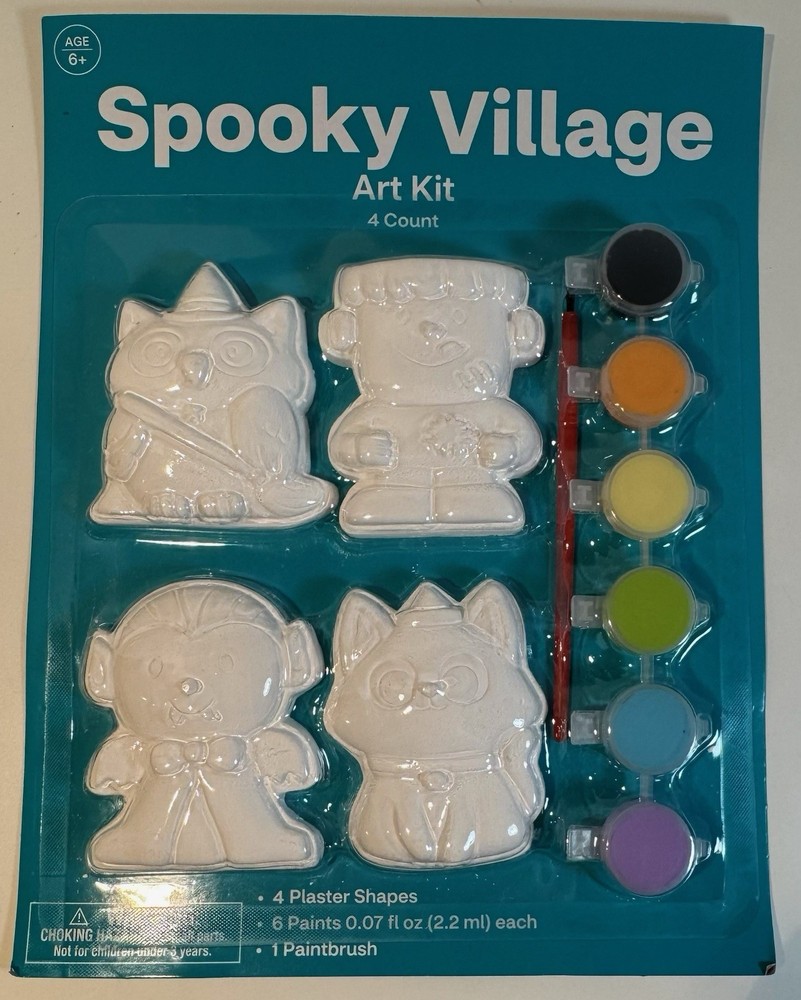 Spooky Village Art Kit