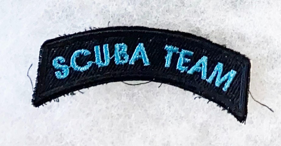 Special Forces Scuba Team Tab / Patch