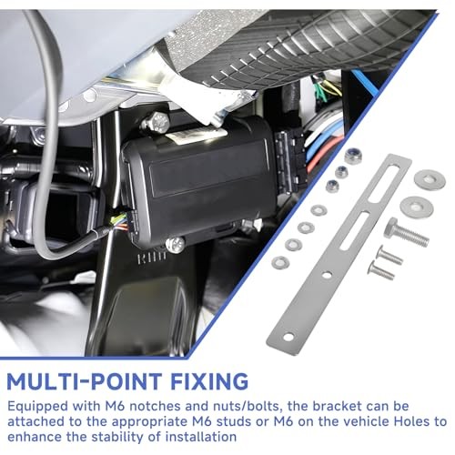Trailer Brake Controller Mounting Bracket Kit Compatible with Redarc Tow-Pro
