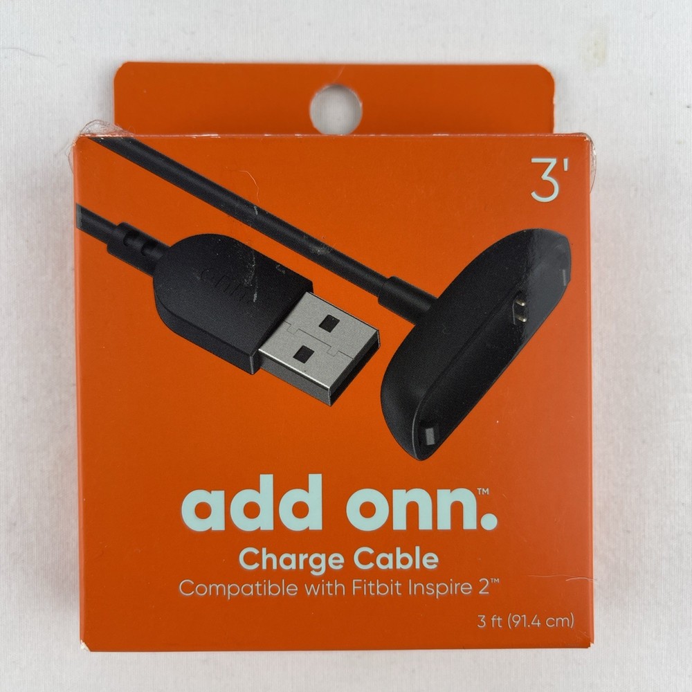 ONN Charging Cable Compatible With Fitbit Charge 5 & Fitbit Luxe