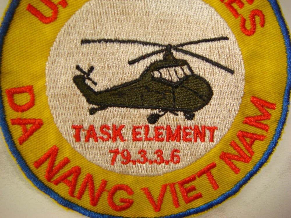 USMC TASK ELEMENT 79.3.3.6 DA NANG - VIETNAM, WAR PATCH