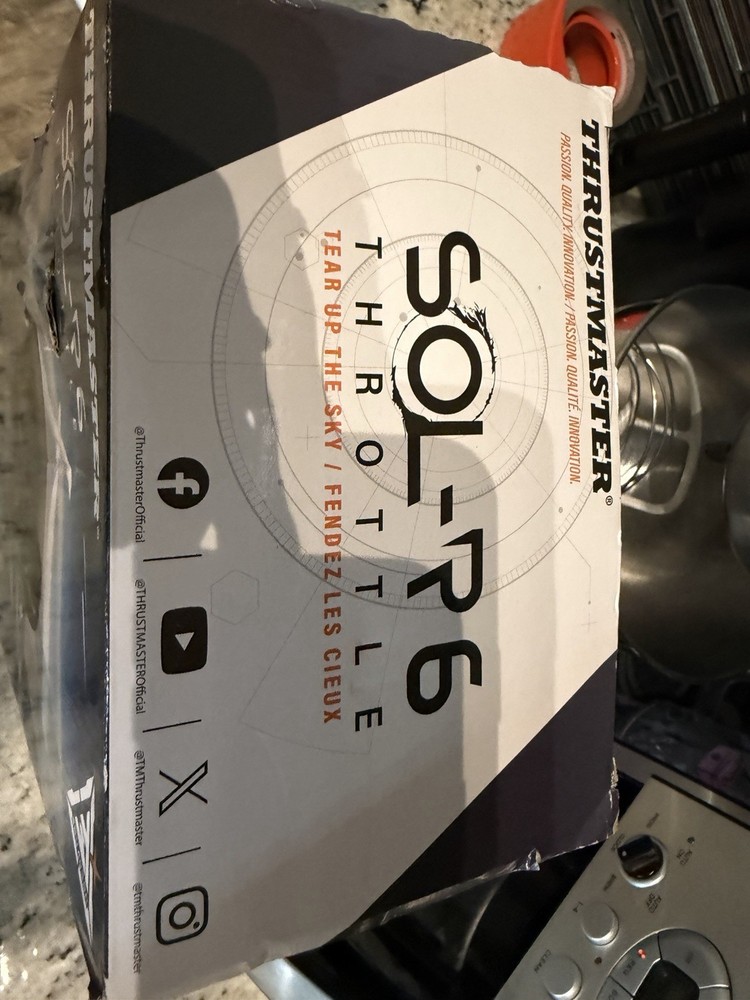 Thrust master Sol-R6 Throttle