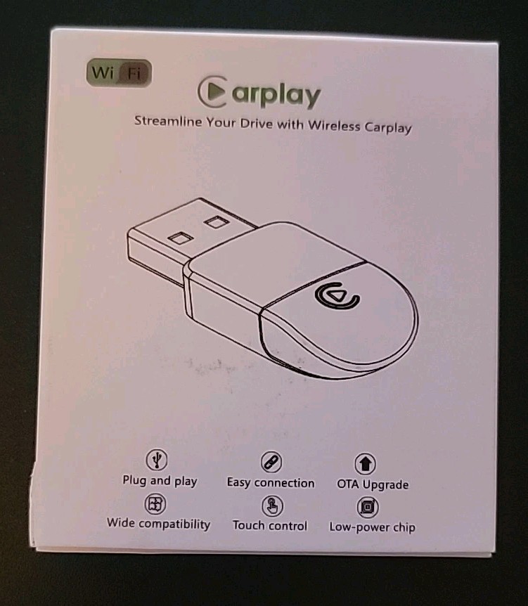 Wireless CarPlay Adapter & Android Auto Wireless Adapter, Plug & Play