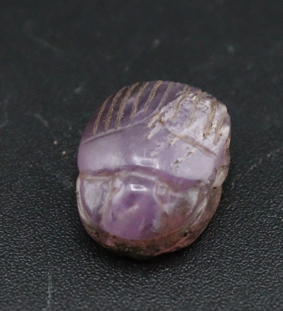 ANCIENT EGYPT , Amethyst SCARAB