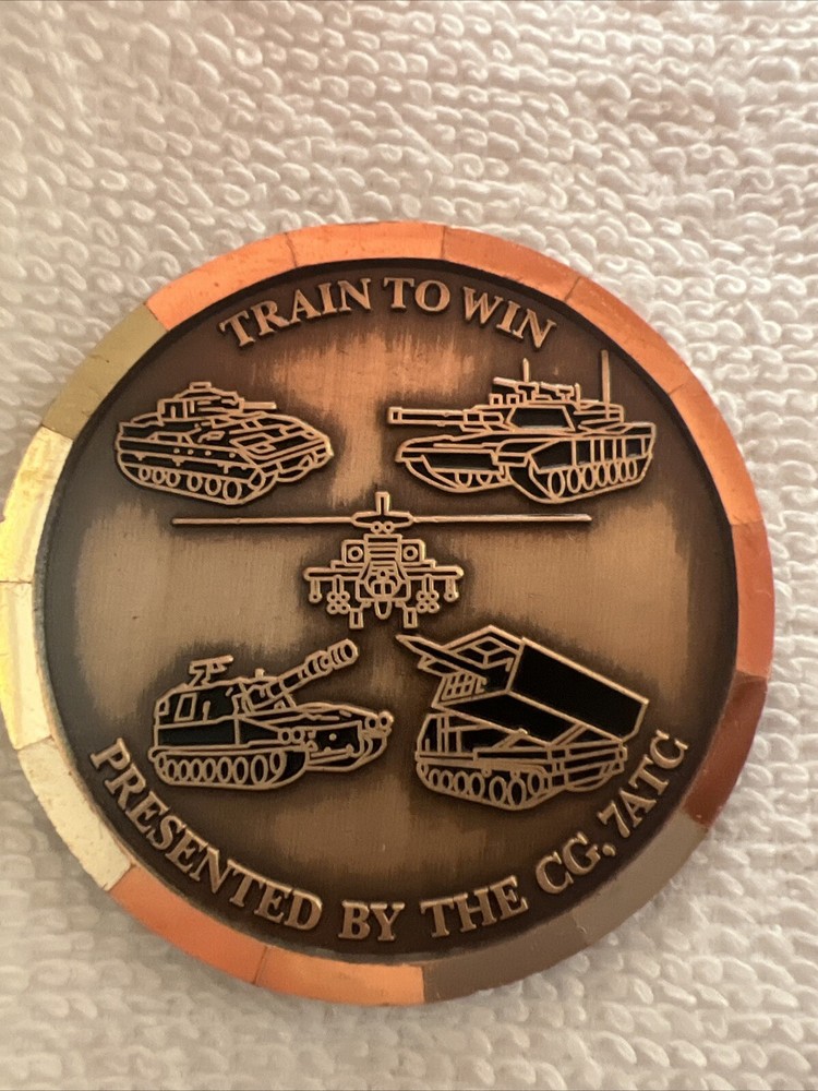 7th Army Training Command “Ready Thru Training” Challenge Coin