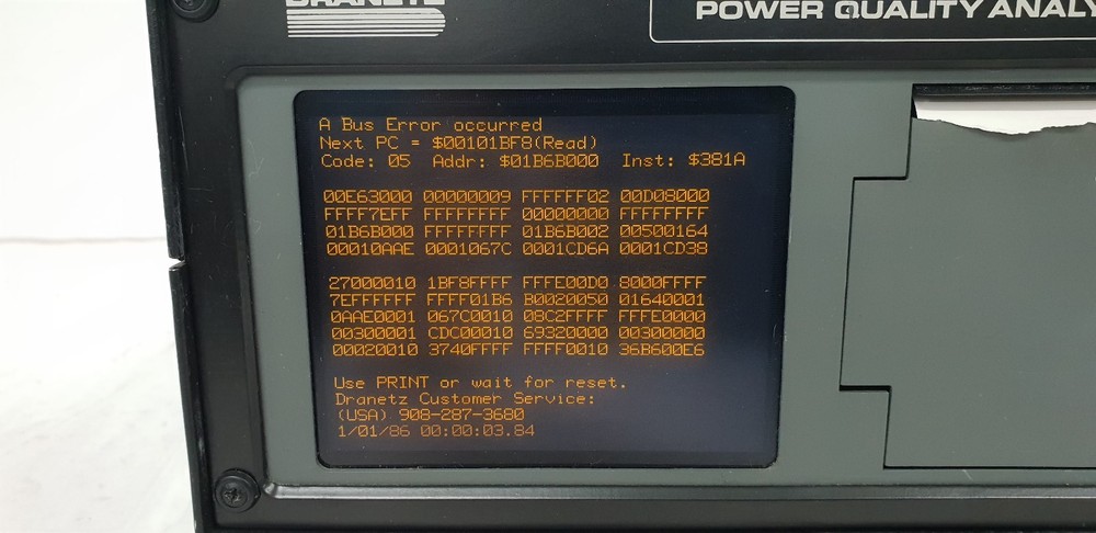 DRANETZ BMI 658 Power Quality Analyzer, 658-400