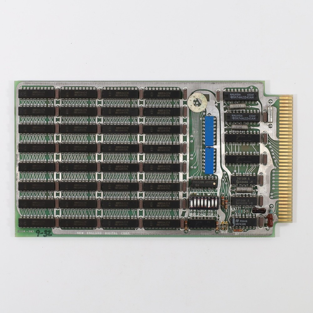 New England Digital Synclavier M32K Computer Bin Card