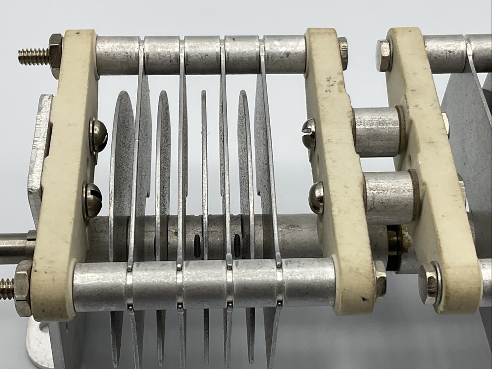 E.F. Johnson, Dual Variable Capacitor, 55 ED 45, Variable Capacitor