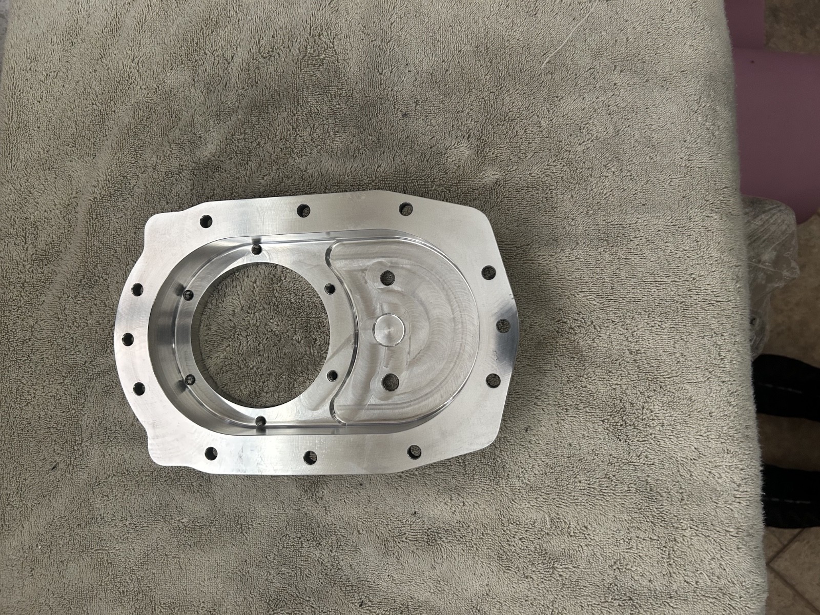 Mooneyham Blowers USA BILLET GMC FRONT COVER 471 thru 1671 show polished drag