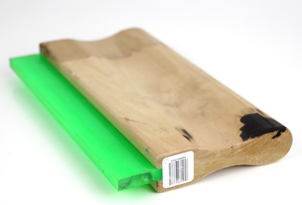 RYONET 10" HAND TOOL WOOD SCREEN PRINT SQUEEGEE