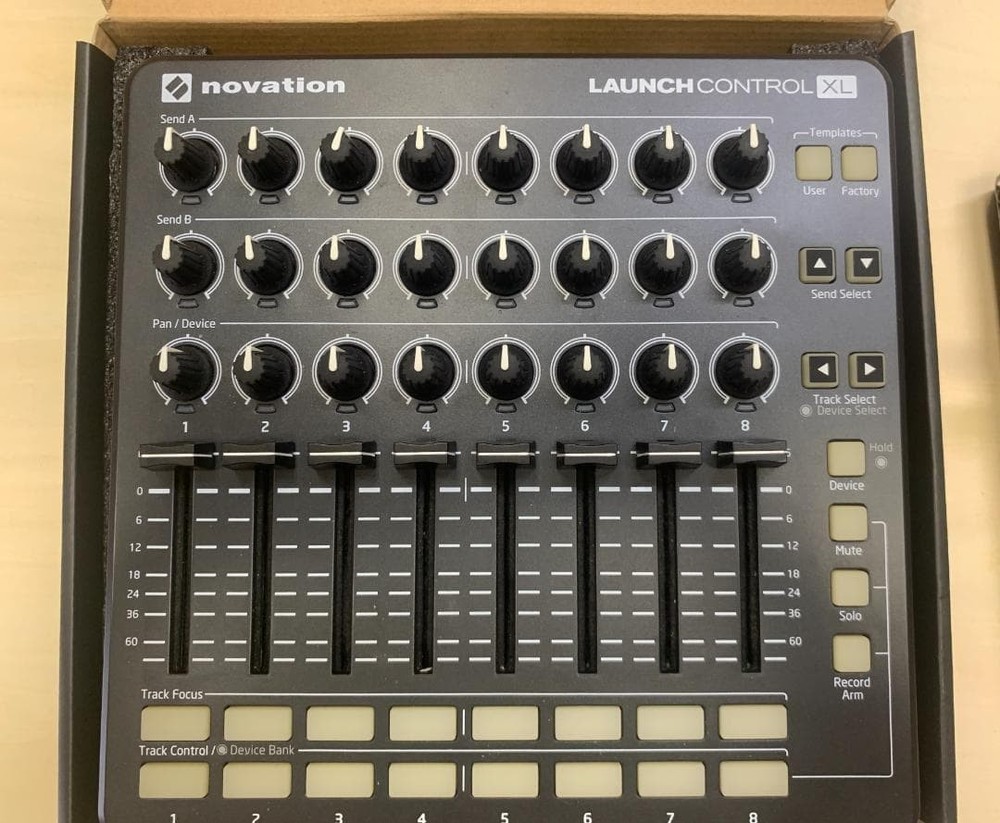 Novation Launch Control XL MK2 MIDI DJ Controller Live Performance USB Manual