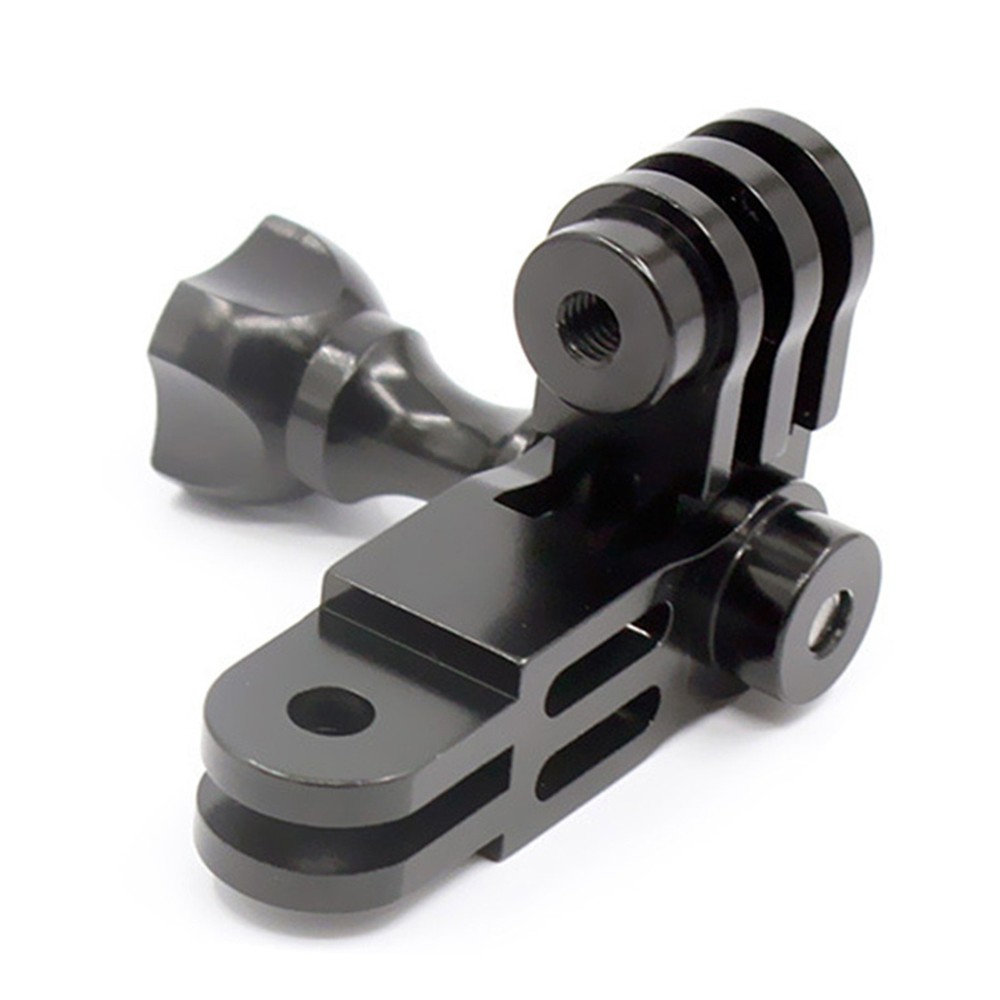 1Pc Black 3 Way Adjustable Extension Pivot Arm Adapter Replace Kit For Gopro