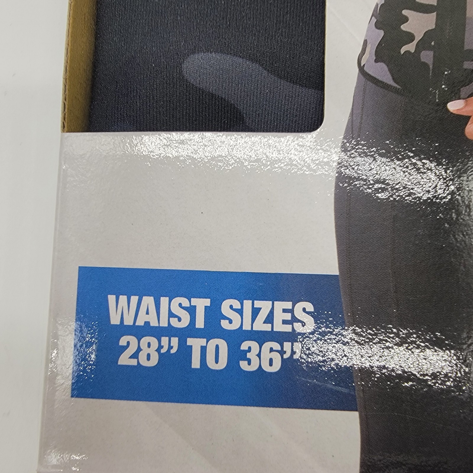 Stamina Waist Trimmer Adjustable Zipper Women Black 10" Wide, Waist 28 to 36"