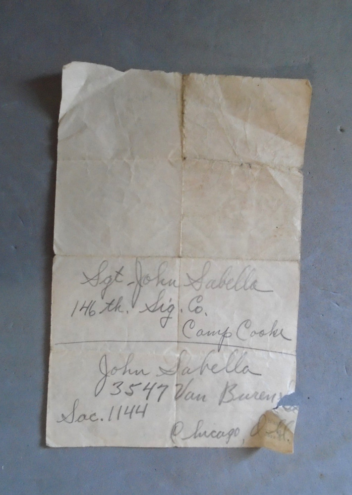 Camp Cooke (CA) 1943 Exchange receipt