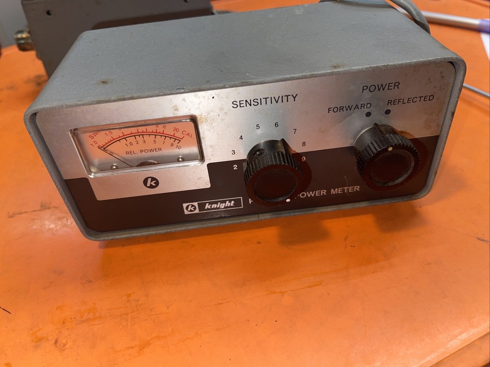 KNIGHT P-2 SWR POWER METER SENSITIVITY SWITCH STUCK UNTESTED